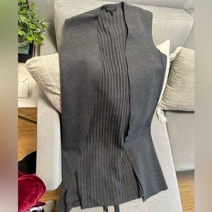 Rag & Bone Gray Duster/Long Sweater